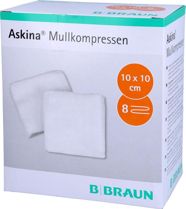 Askina Mullkompresse 10cmx10cm steril