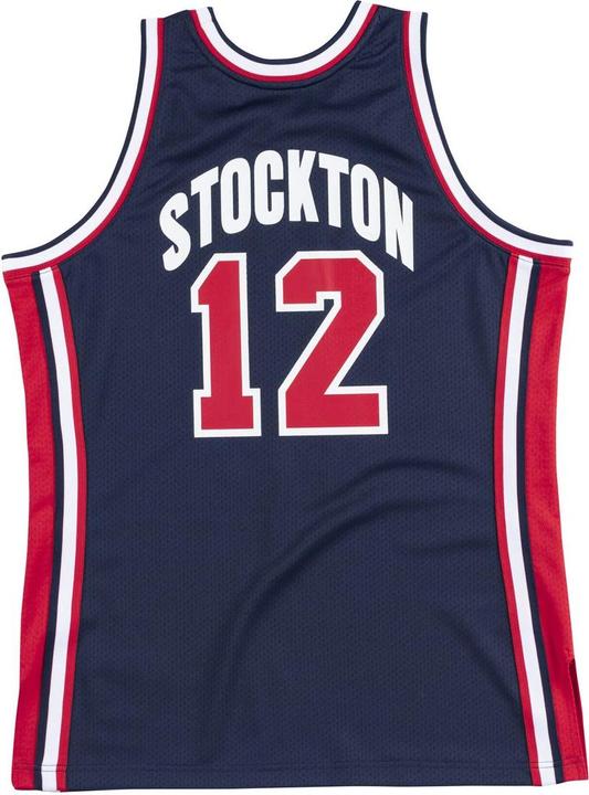 Actual product image Mitchell & Ness authentic team jersey usa nba john stockton (L)