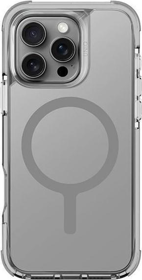 Actual product image Uniq etui Combat iPhone 16 Pro 6.3" Magclick Charging szary/stone grey (Apple iPhone 16 Pro)