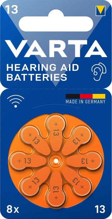 Produktbild JTI Hörgerätebatterie 13 / A13 / PR48 8er Pack (1 Stk., 13)