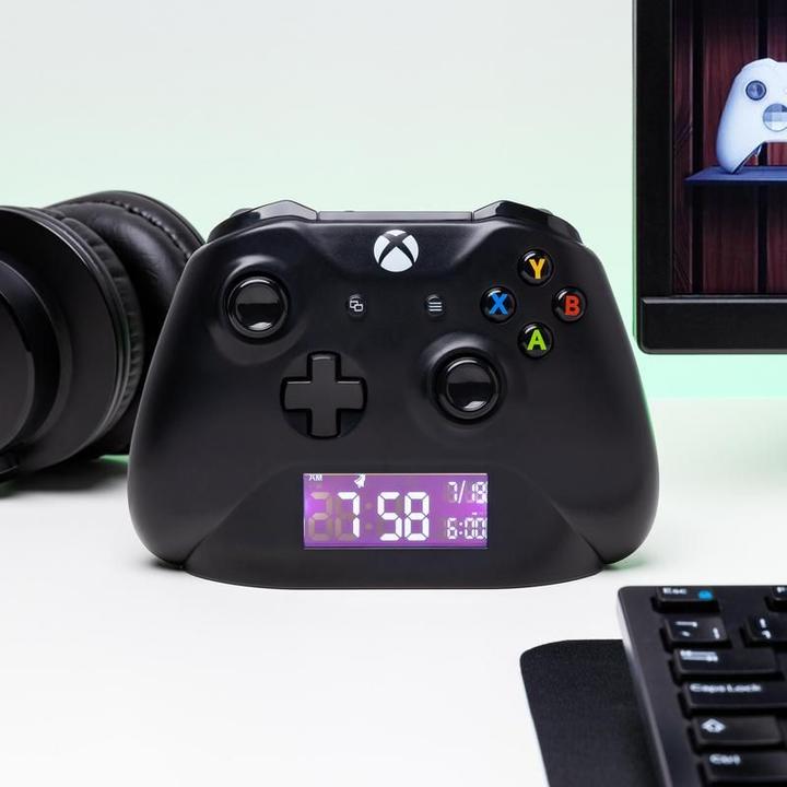 Actual product image Paladone Products XBOX Black Alarm Clock