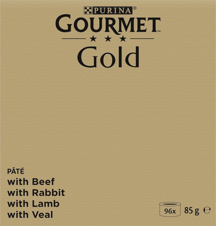 Image du produit Gourmet Pâté fin (Adulte, 96 pcs, 8160 g)