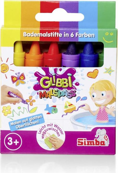 Productafbeelding Simba Glibbi schilderplezier, 6 stiften