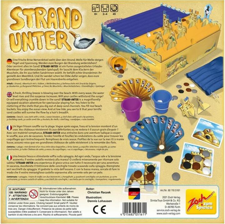 Actual product image Zoch Beach under (German)