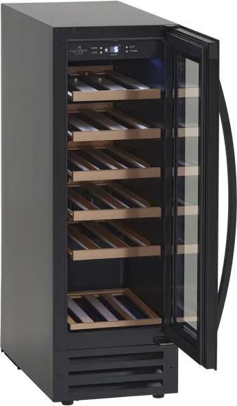 Immagine prodotto Scandomestic SV 19 B - Frigorifero per vini - 1 zona - Larghezza: 29,5 cm - Profondità: 56,1 cm - Altezza: 86,5