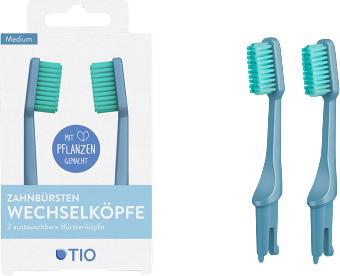 TIO Wechselköpfe 2er Pack Med. Gletscher (Mittel, 2 x)