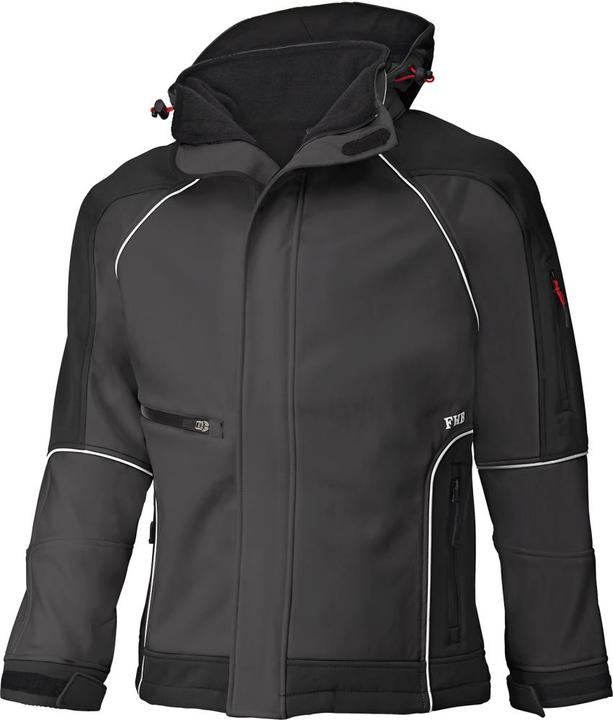 FHB Veste softshell WALTER taille XXL anthracite/noir (XXL)