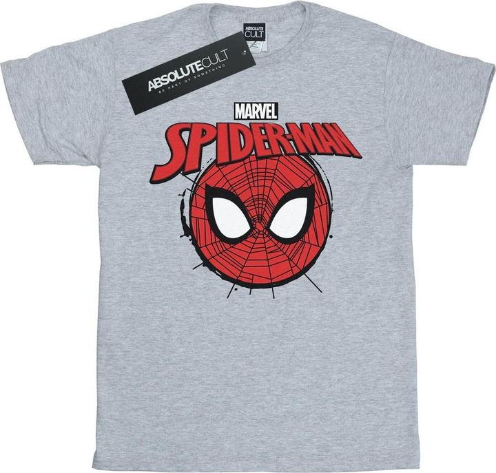 SpiderMan Logo Head TShirt (3XL)