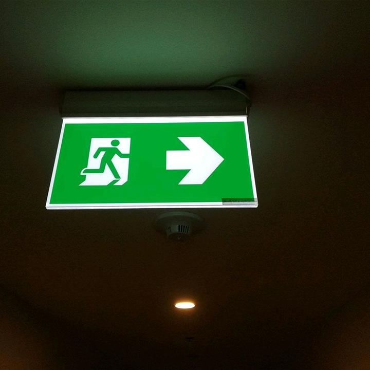 Produktbild V-TAC V TAC Fluchtweg Hinweisschild LED Wandflächen Notausgangsleuchte