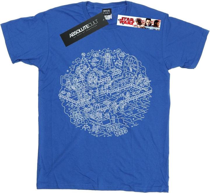 Star Wars Christmas Death Star TShirt Mädchen