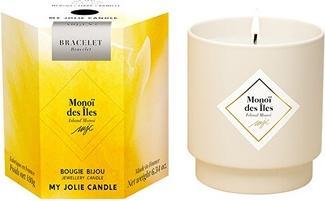 Image du produit My Jolie Candle - Scented candle 36h with bracelet Silver Les Surprenantes Monoi Island 320286 (180 g)