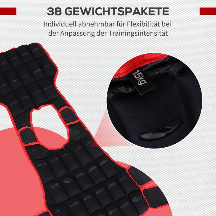 Actual product image Jamb Gewichtsweste 20kg