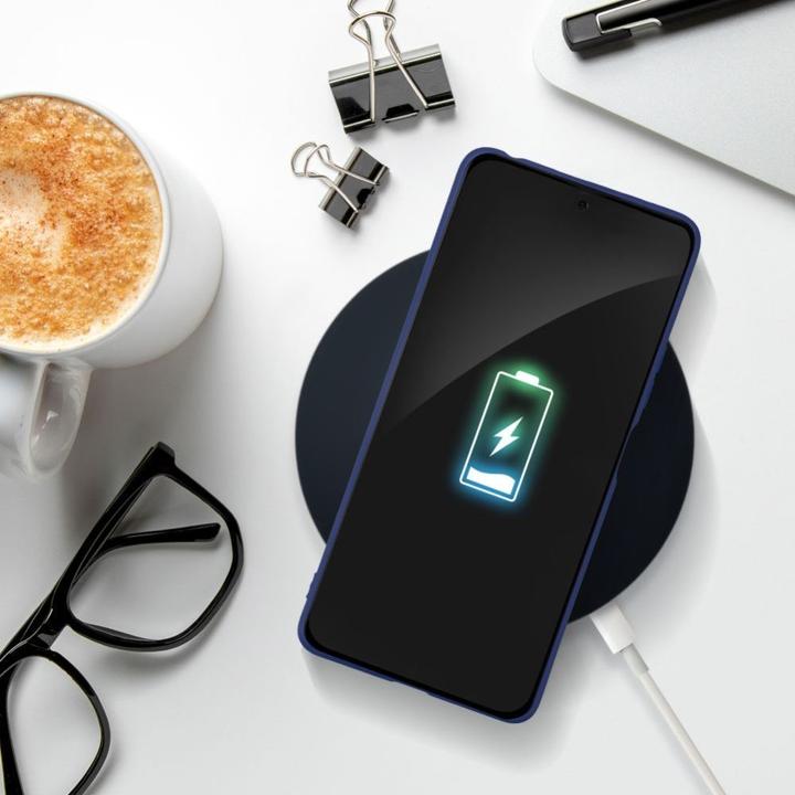 Productafbeelding Partner Telecom Display OEM SOFT case for HUAWEI P30 Lite dark blue (Huawei P30 Lite)