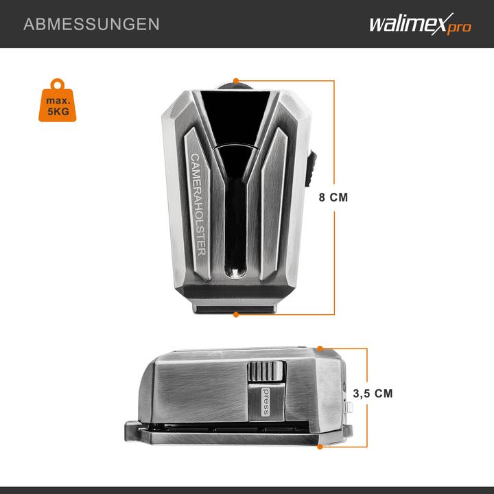 Actual product image Walimex pro pro V-Dock Argus for camera (Mounting bracket)