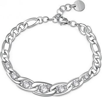 Brosway Timeless steel bracelet with Symphonia BYM103 crystals