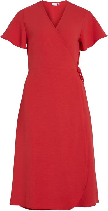 Vila Kurzärmeliges Wickelkleid (36)