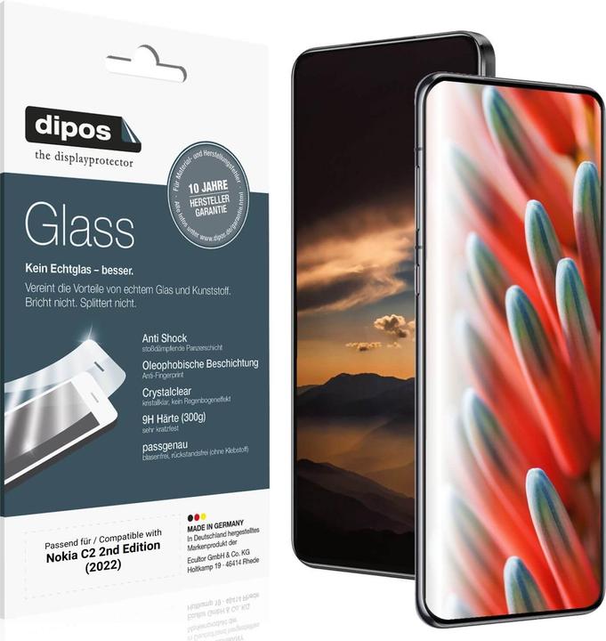 Immagine prodotto Dipos Anti-Shock Pellicola Protettiva (1 Pezzo/i, Nokia C2)