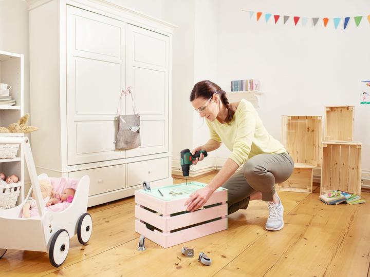Productafbeelding Bosch Home & Garden 12V accu klopboormachine met twee snelheden EasyImpact 12 (Oplaadbare batterij)