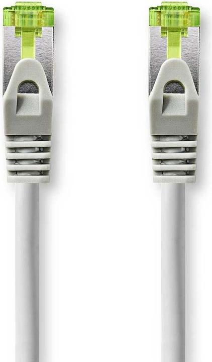 Actual product image Nedis Cat 7 Cable- S/FTP- RJ45 Plug-- 3.0 m- Round- LSZH- Grey- (S/FTP, CAT7, 3 m)