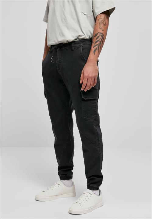Actual product image Urban Classics Knitted Cargo Jogging Pants (S)