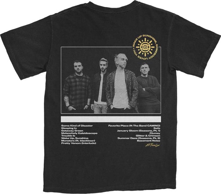 Immagine prodotto Universal Textiles Maglietta unisex per adulti Wake Up Sunshine Track List in cotone (XXL)