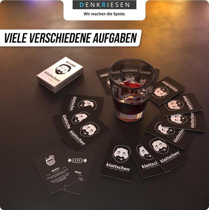 Produktbild Denkriesen - klattschen® - SILVESTER EDITION "Das wahrscheinlich beste Trinkspiel aller Zeiten"