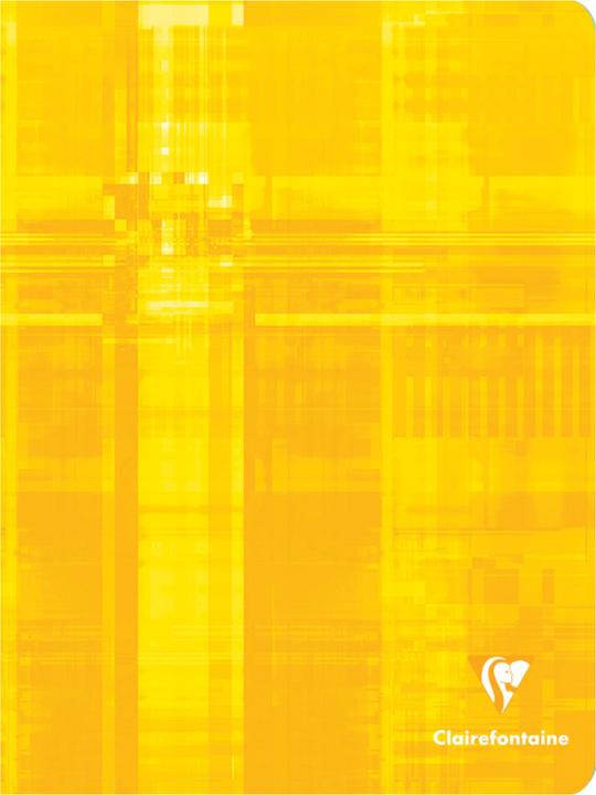 Actual product image Clairefontaine Notebook with ruler (17 x 22 cm, Checked, Hardcover)