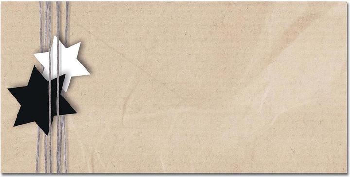 Actual product image Sigel Envelopes C6/5 DU079 Christmas Wrapping 50 pcs. (110 x 220 mm, 50 x)