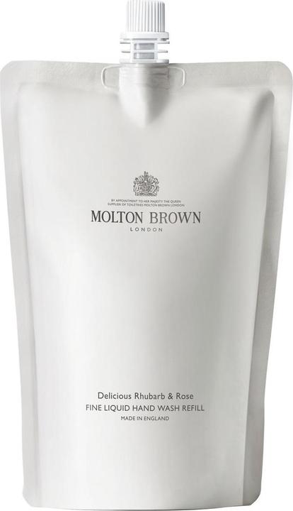 Image du produit Molton Brown Delicious Rhubarb & Rose Fine Liquid Hand Wash Refill (Savon liquide, 400 ml)