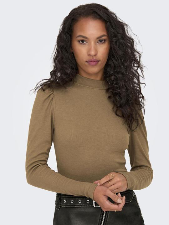Produktbild Only Einfarbiges Oberteil mit langen Ärmeln (XL)