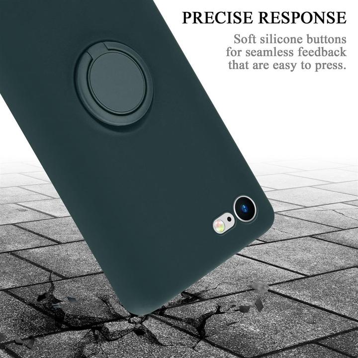 Actual product image Cadorabo TPU Liquid Ring Silicone Case Cover (Apple iPhone 7, Apple iPhone SE (2nd Gen))