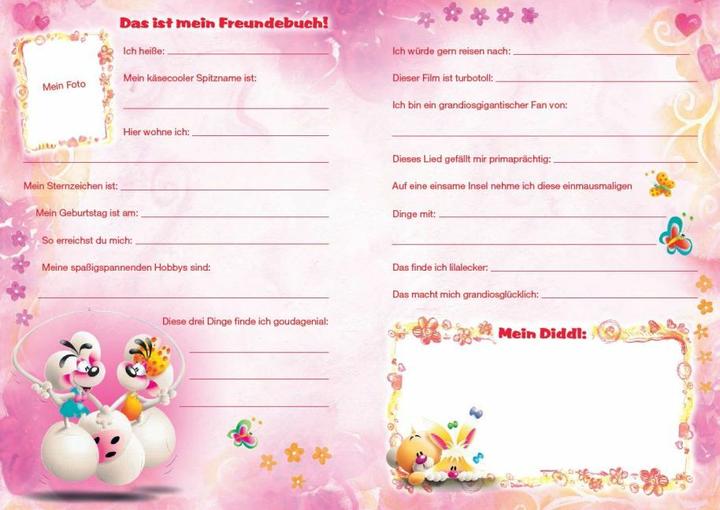Immagine prodotto Panini Diddl: Meine Freunde (Tedesco, 2016)
