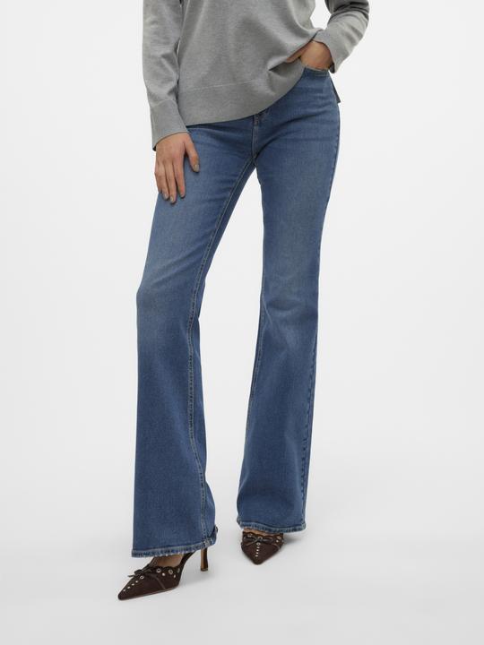 Actual product image Vero Moda VMSELINA Hohe Taille Ausgestellt Jeans Ausgestellt (W26/L30)