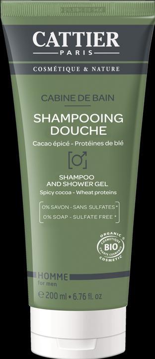 Produktbild Cat Cattier® MEN Gel douche 3 en 1 (200 ml)