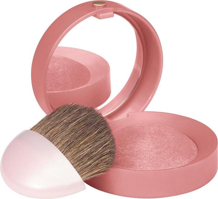 Actual product image Bourjois Little Round Potusher Gown For Cheeks 74 Rose Ambre 2.5G (Eau de parfum)