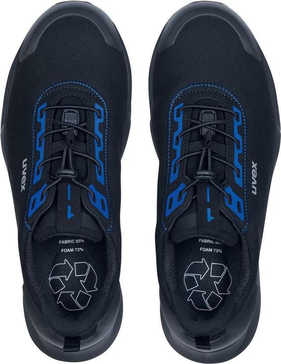 Image du produit Uvex Sports Chaussures basses uvex 1 x-craft S2 68147 noir, bleu largeur 10 Taille 42 (S2, 42)