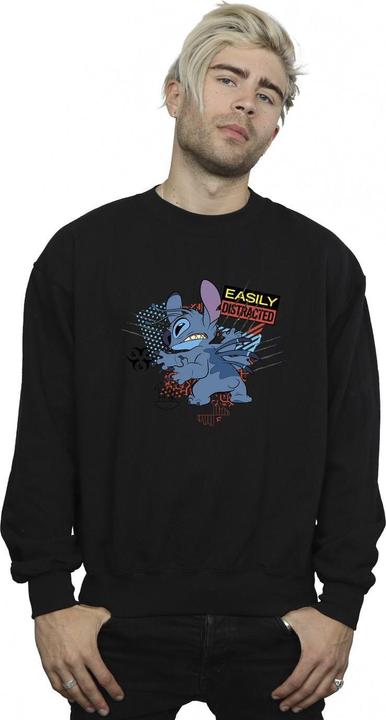 Immagine prodotto Disney Lilo And Stitch Easily Distracted Felpa Uomo (4XL)