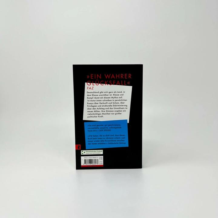 Produktbild Klasse und Kampf (Deutsch, Christian Baron, Maria Barankow, 2022)