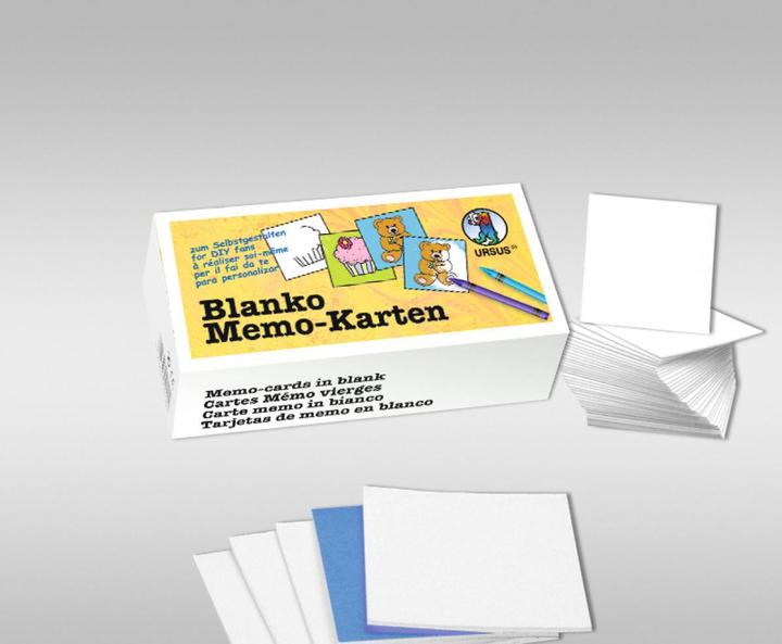 Produktbild Ursus Blanko Memo Karten