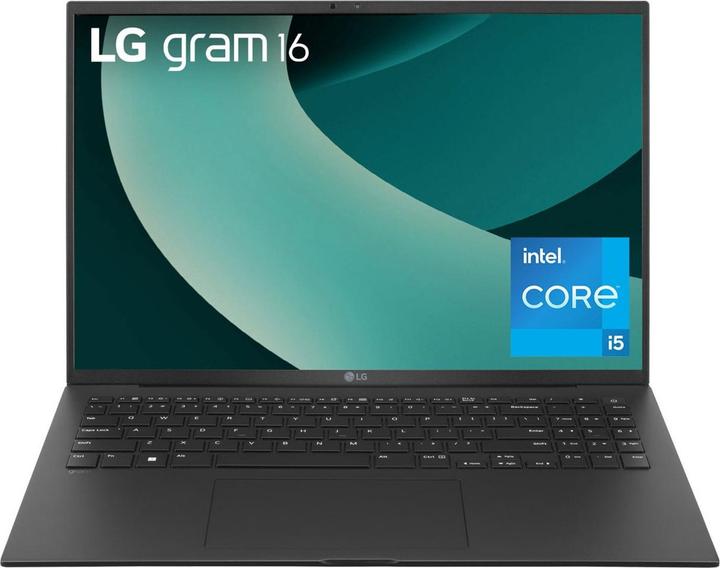 Produktbild LG 16" 16ZB90RU-G Notebook I5 12GB LPDDR4x 512GB Dual SSD W11P (16", Intel Core i5-1334U, 16 GB, 512 GB, DE)