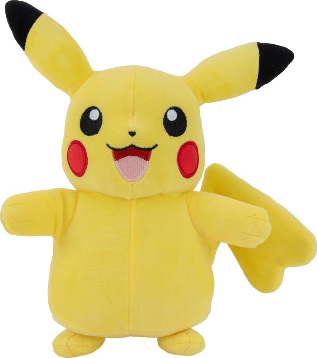 Jazwares Pokémon PKW3373 Pikachu Official & Premium Quality 8-inch PikachuPlush-Adorable, Ultra-Soft, Plush T (20 cm)