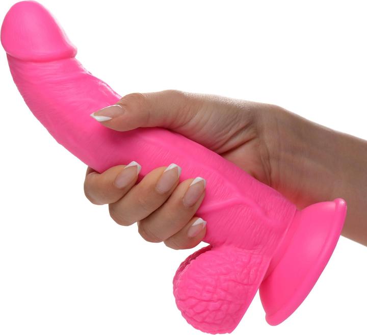 Image du produit Pop Peckers Poppin Dildo 19 cm - Pink