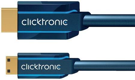 Actual product image clicktronic mini HDMI (Typ C) — HDMI (Typ A) (2 m, HDMI)