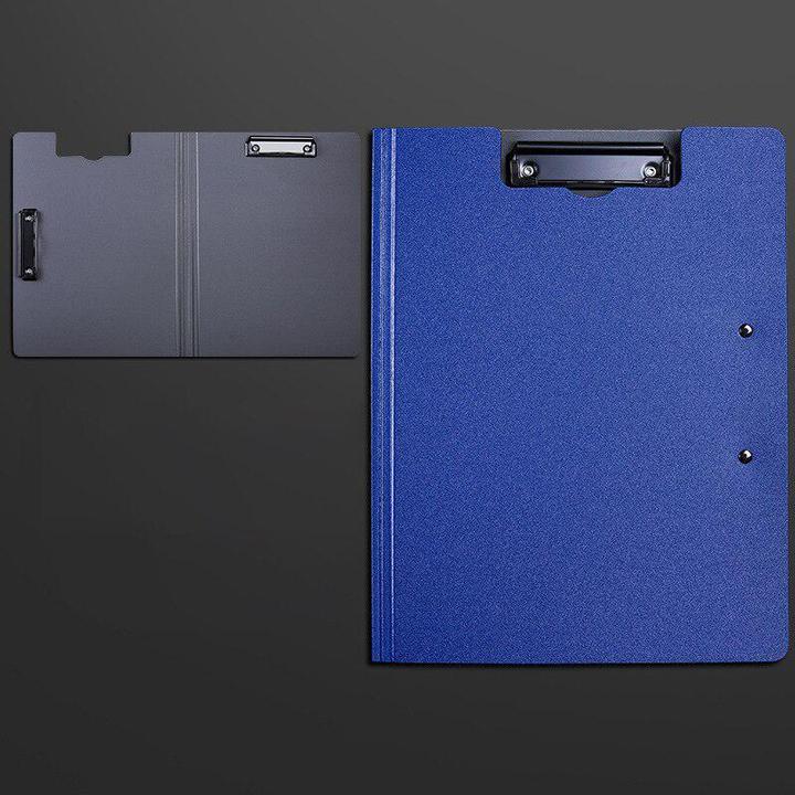 Produktbild JTI Schreibplatte mit Doppelklemmen - A4 - blau