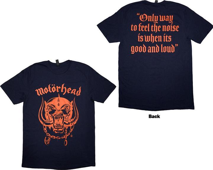 Motorhead Good & Loud Back Print