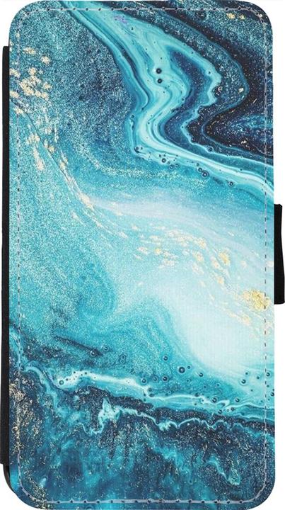 Produktbild PhoneLook Hülle Wallet schwarz Sea Foam Blue (Apple iPhone 11 Pro)