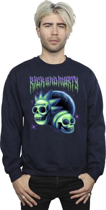 Produktbild Rick And Morty Space Skull Sweatshirt (4XL)