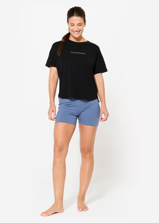 Produktbild Kimjaly Shorts sanftes Yoga Damen - kometenblau (L)
