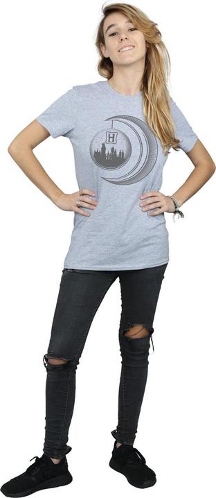 Immagine prodotto Hogwarts Moon Maglietta Ampia Donna (L)