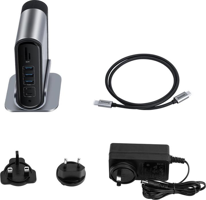 Produktbild Baseus CAHUB-BG0G (USB-C, 16 Ports)